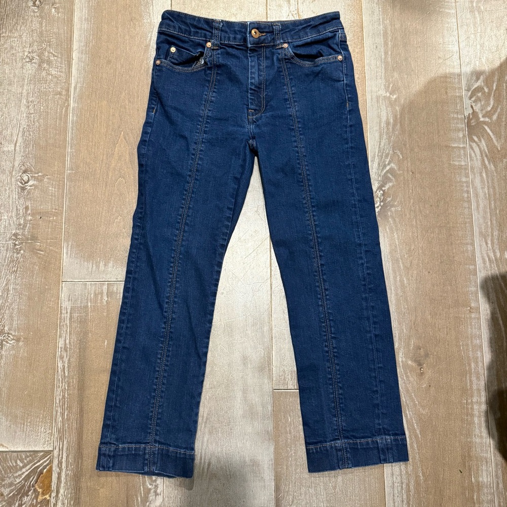 Anthropologie Pilcro Dark Blue Ankle Jeans
